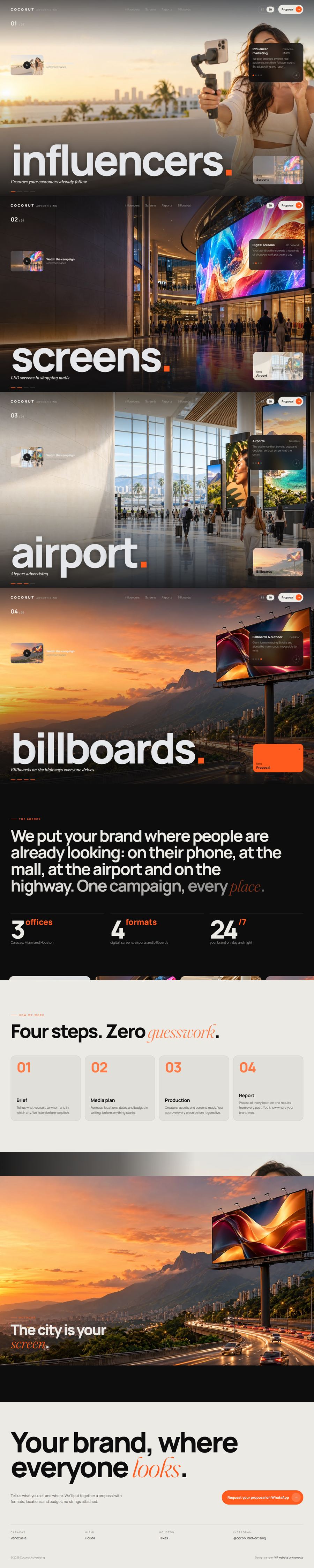 Website of Coconut · Web VIP