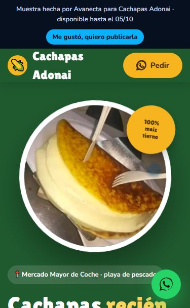 Cachapas Adonai