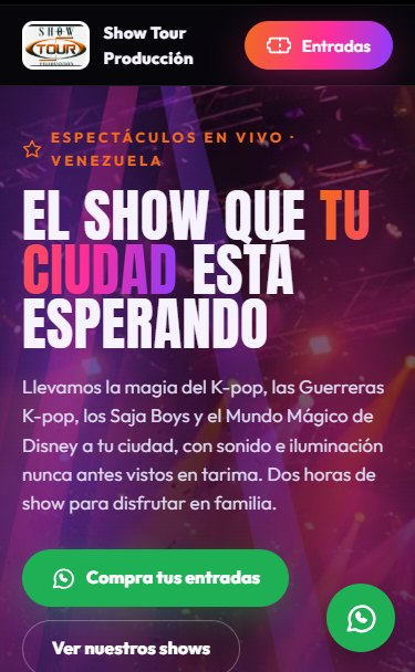 Show Tour Producción