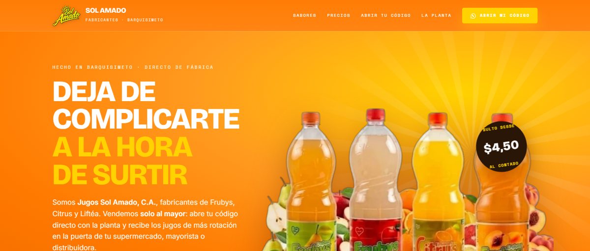 Jugos Sol Amado