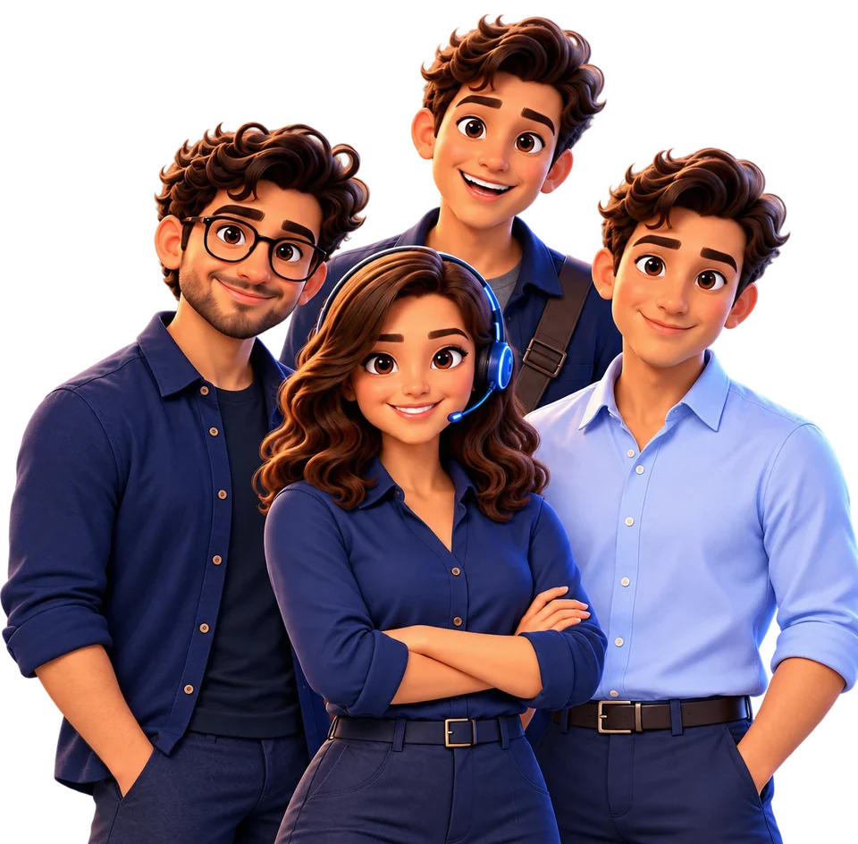 Alex, Ava, Max and Liam, the Avanecta Team
